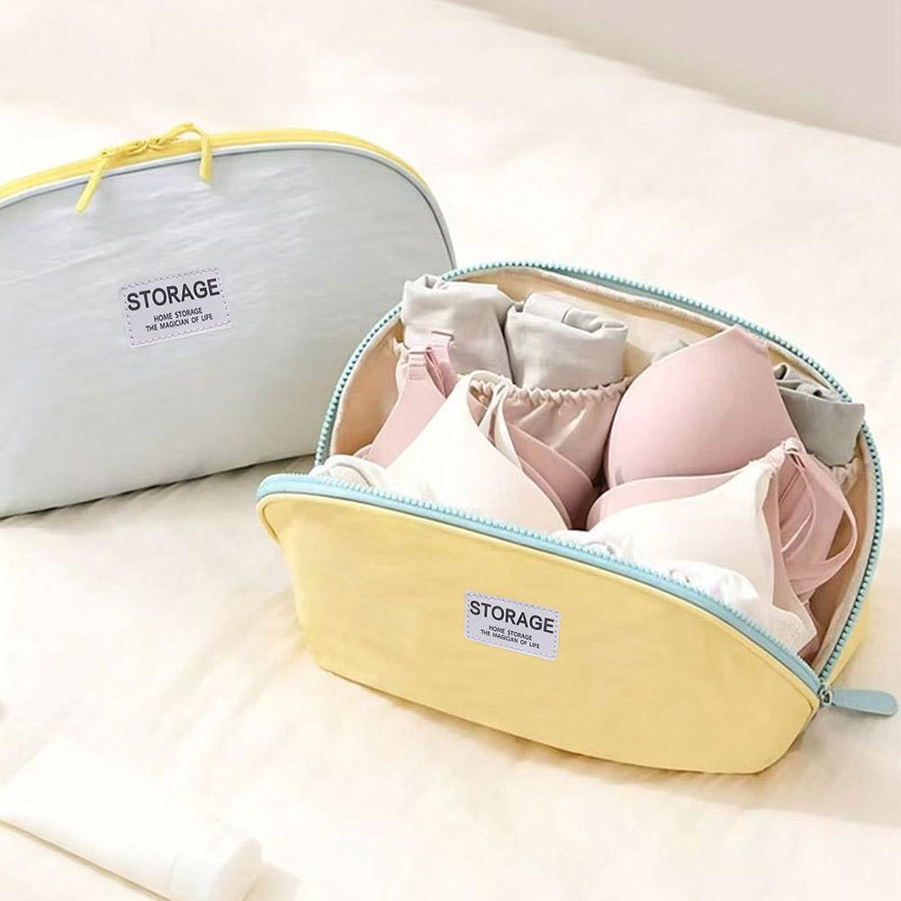 Sock Organizer Tray - 下着収納バッグ、旅行用ポータブルパンティ・靴下収納バッグ、衣類仕分け整理バッグ、手持ちポータブルバッグ