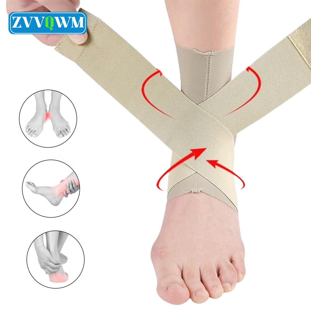 Ankle Brace Sock - 1 個圧縮足首ブレース安定化女性男性アキレス腱炎靴下腫れランニング足首サポートスポーツ関節痛