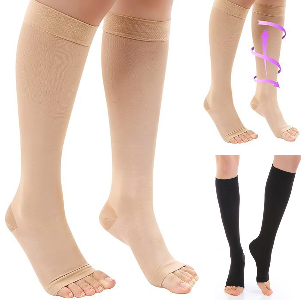 Compression Sock Medical - 医療用着圧ストッキング 23-32mmHg 脚ふくらはぎ用着圧ソックス 静脈瘤 浮腫 脛骨症候群