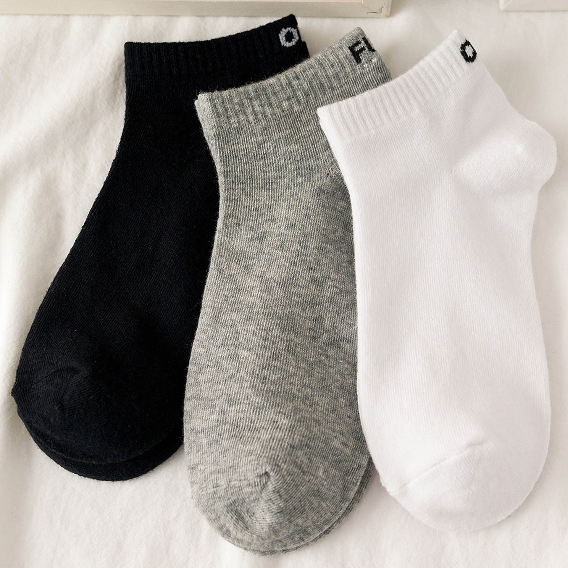 10/30 ペアメンズ薄型通気性ソフトポリエステル綿カジュア - Ankle Sock Low Cut のレビューと価格