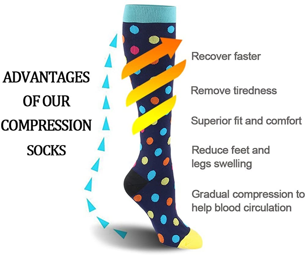 医療用着圧ソックス,糖尿病,妊娠,静脈瘤,ジム,アウトドア, - Compression Sock Medical のレビューと価格