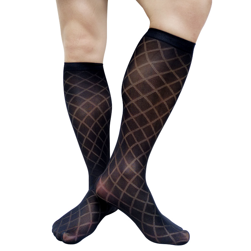 メンズフォーマルスーツドレスセクシーストッキングランジェリー - Dress Sock Men のレビューと価格