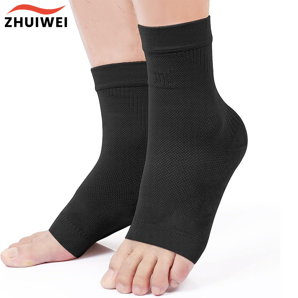 足首ブレース圧縮サポートスリーブ、足底筋膜炎の医療ソックス、 - Ankle Brace Sock のレビューと価格