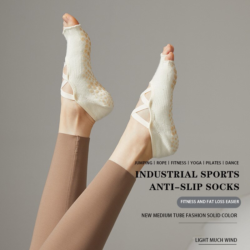 滑り止めのバレエソックス,通気性,女性用,ヨガ用 - Grip Sock Yoga のレビューと価格