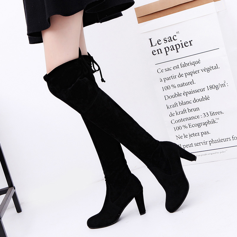 レディースストレッチニーハイブーツ、スリッポンプラットフォー - No Show Sock Women のレビューと価格