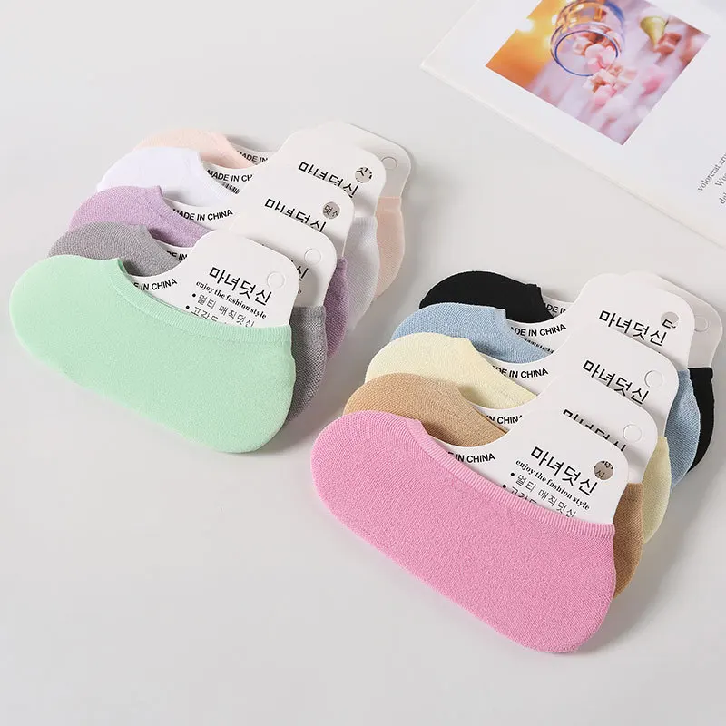 女性用の目に見えないモカシン,女性用の靴下,ボート,メッシュ - Invisibility Sock Loafer のレビューと価格