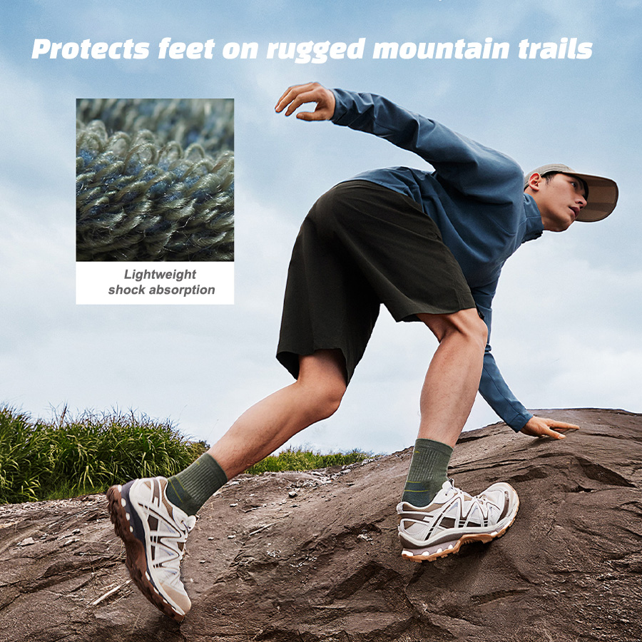 Naturehike スポーツソックス男性用ソックスランニン - Wool Hiking Sock のレビューと価格