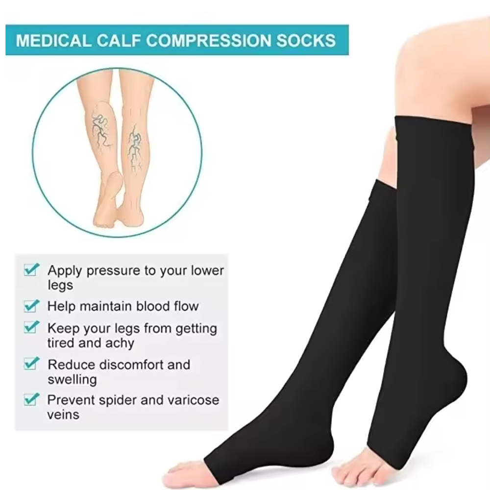 医療用着圧ストッキング 23-32mmHg 脚ふくらはぎ用着 - Compression Sock Medical のレビューと価格