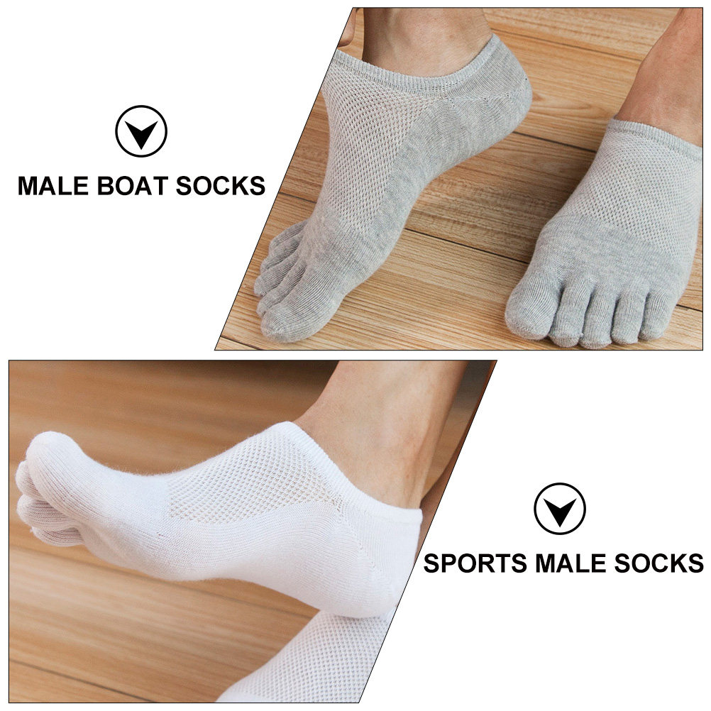 5足組 メンズ ローカット 通気性 ボートソックス コットン - Invisibility Sock Loafer のレビューと価格