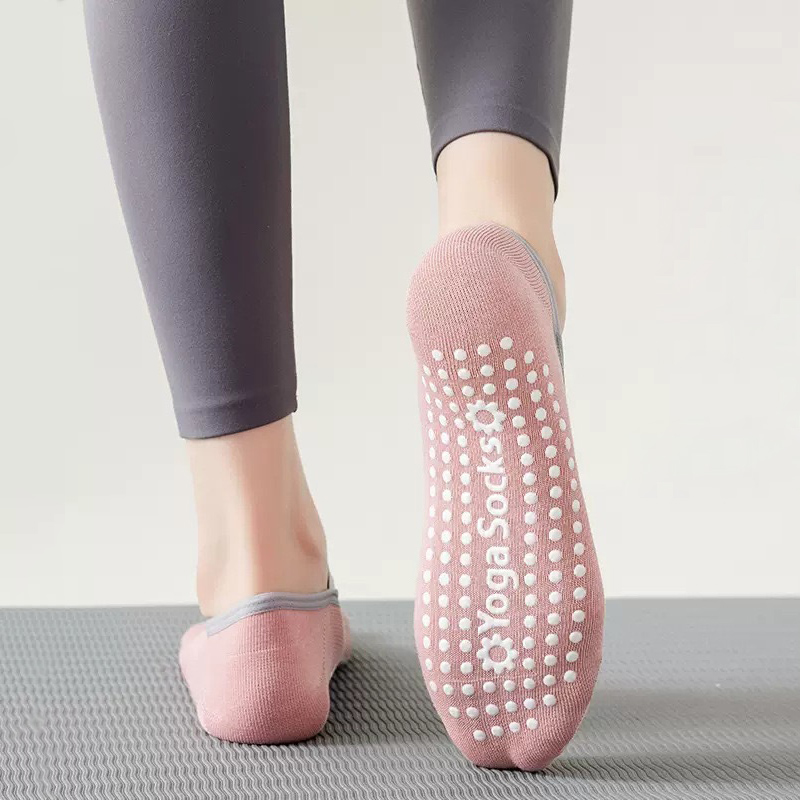 通気性タオル底ヨガソックス女性シリコーンノンスリップ包帯ピラ - Grip Sock Yoga のレビューと価格