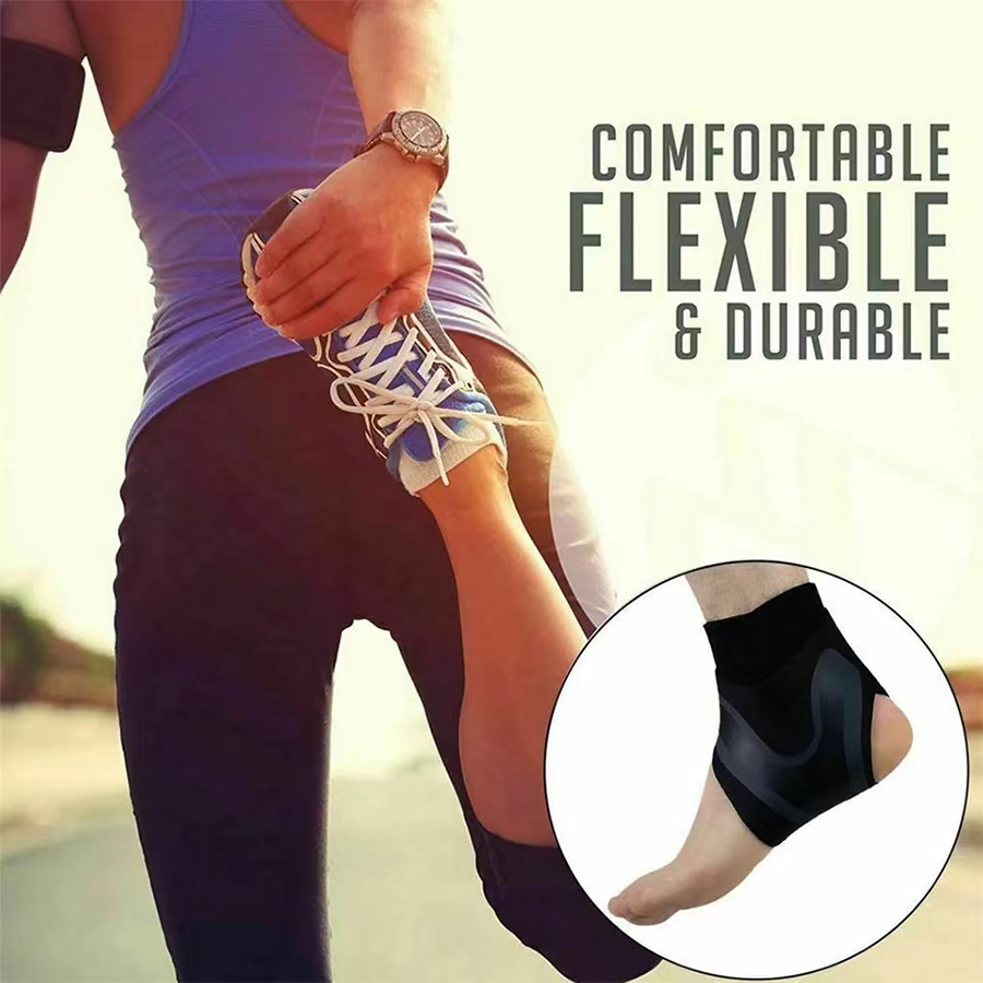 通気性のある足首サポーター、圧縮サポートスリーブ、保護ラップ - Ankle Brace Sock のレビューと価格