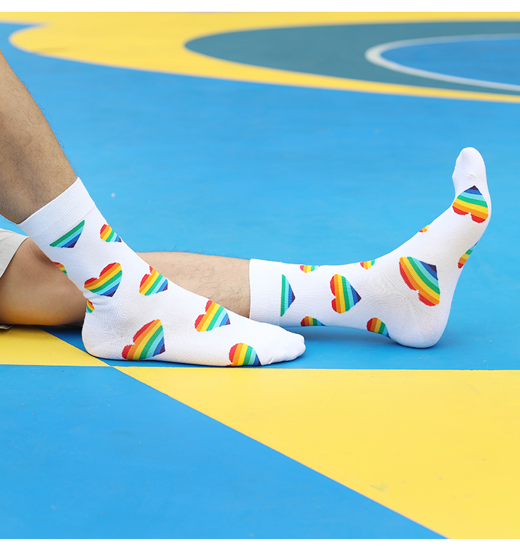 メンズ楽しいドレスソックス5足、パターン面白いソックスパック - Cotton Crew Sock Pack のレビューと価格