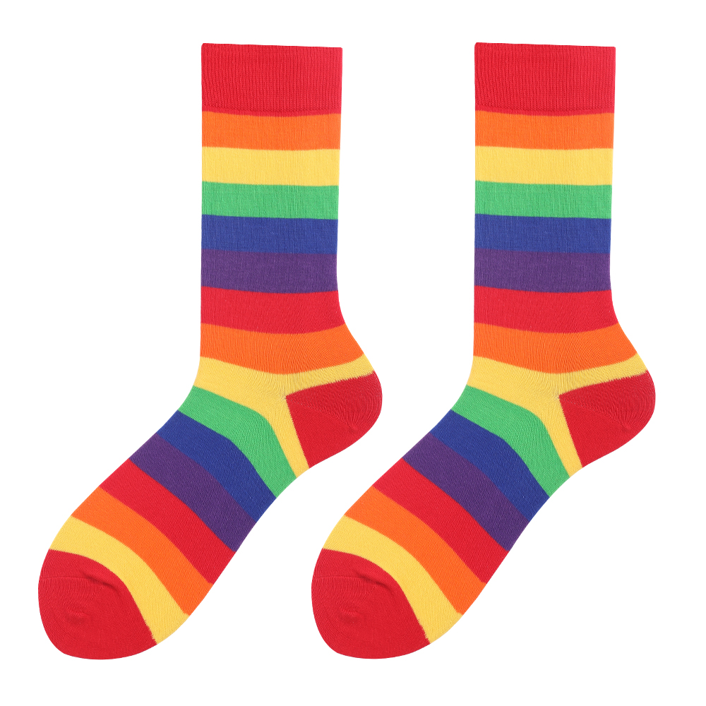 メンズ楽しいドレスソックス5足、パターン面白いソックスパック - Cotton Crew Sock Pack のレビューと価格