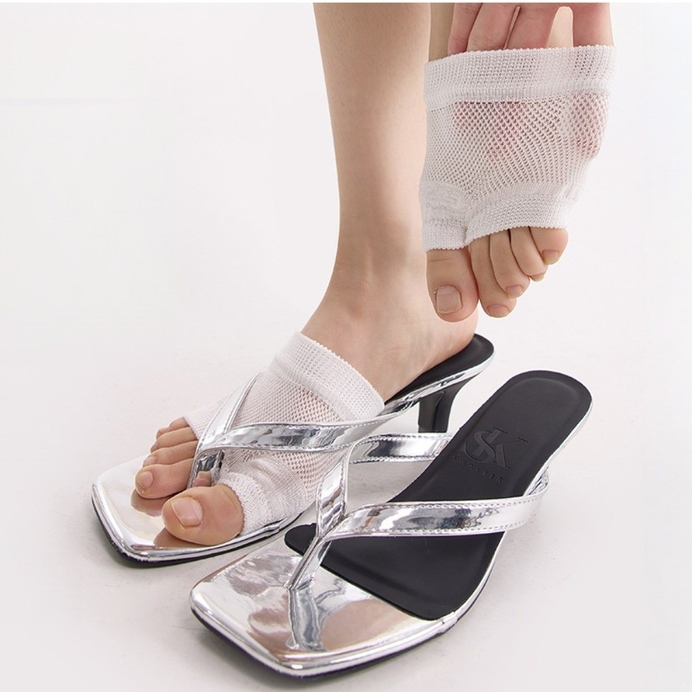 ファッション通気性メッシュ前足部ソックス足アーチサポートソフ - Toe Sock Split のレビューと価格