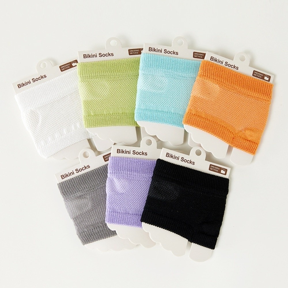 ファッション通気性メッシュ前足部ソックス足アーチサポートソフ - Toe Sock Split のレビューと価格