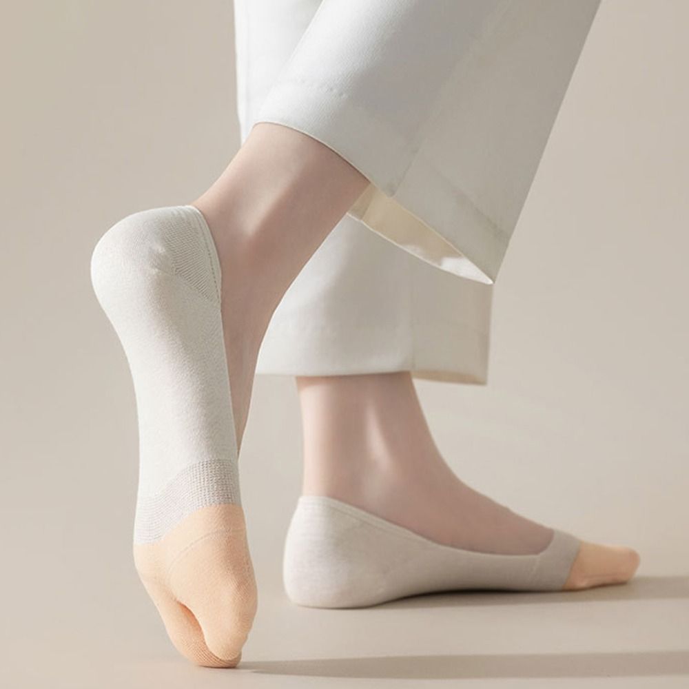 通気性のあるメッシュフリップフロップソックスソフト浅履き分割 - Toe Sock Split のレビューと価格