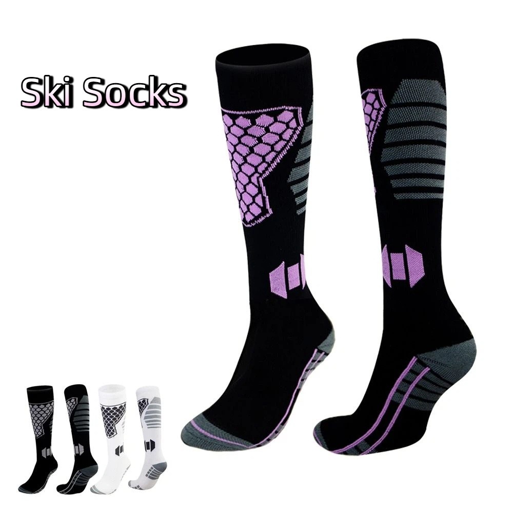 新しい厚手のスキーソックス、通気性のあるサーマルコンプレッシ - Thermal Sock Winter のレビューと価格