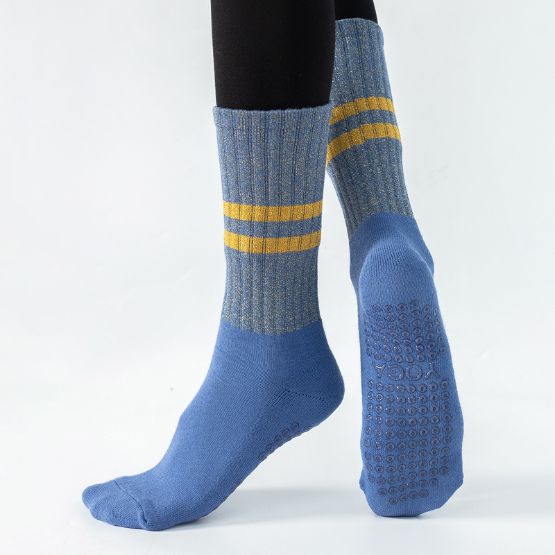 ヨガソックス グリップ付き ノンスリップ ミドルふくらはぎ  - Grip Sock Yoga のレビューと価格