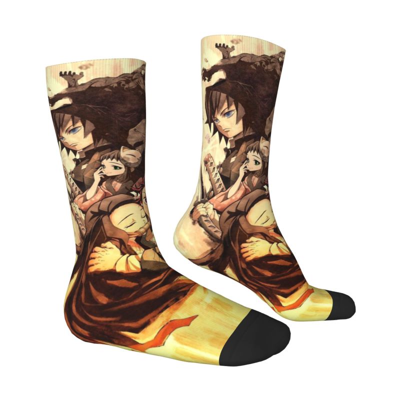 カスタムデモンズ S-Slayer 男性女性クルーソックスユ - Dress Sock Men のレビューと価格