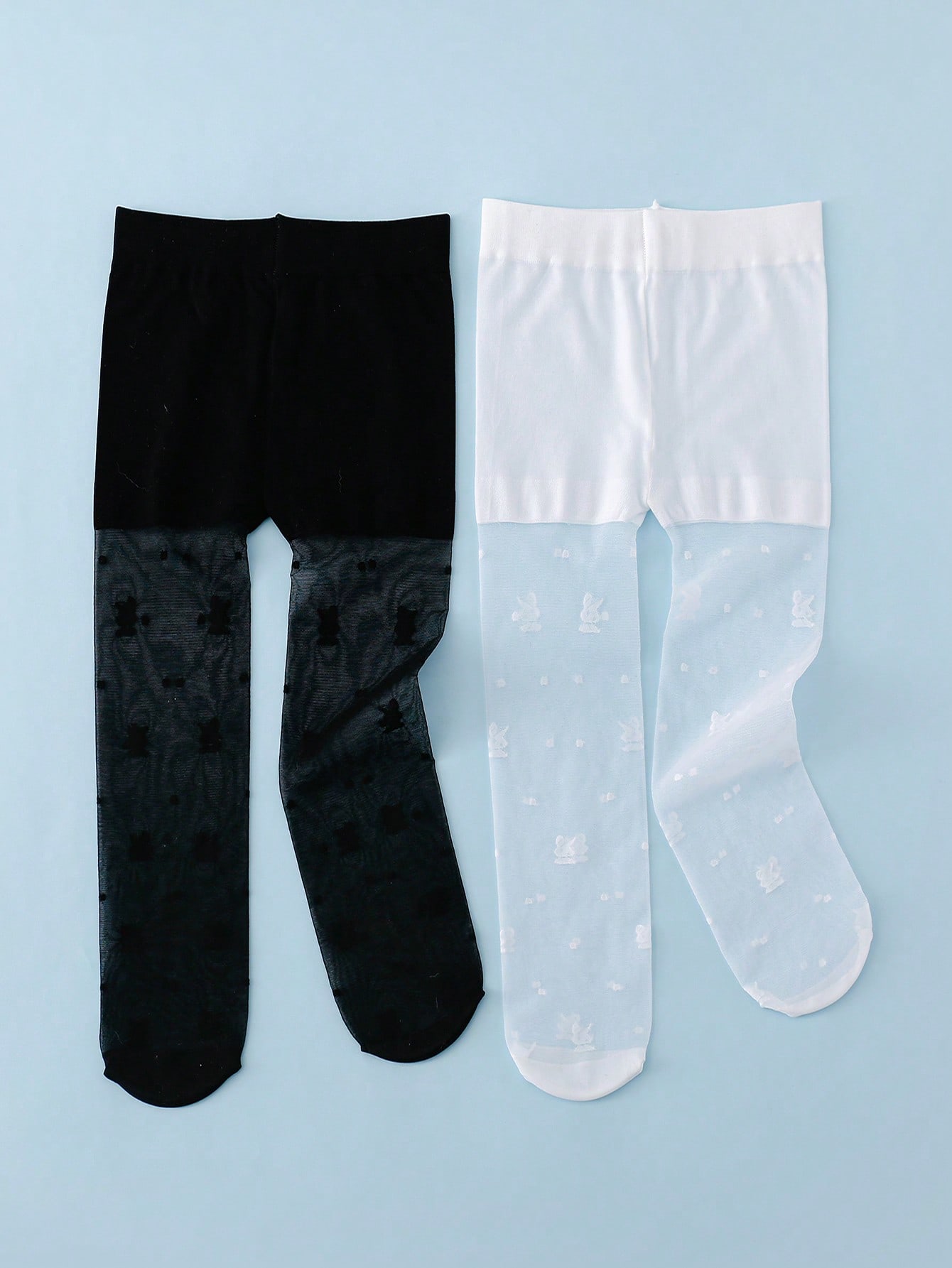 3 パック幼児女の子用ウサギプリントタイツ 0-3Y UPF - Tights Pantyhose Sheer のレビューと価格