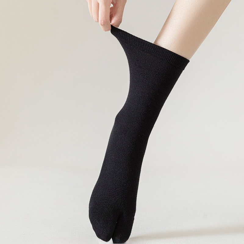 1 ペア綿足袋靴下和風女性の抗摩擦二本指靴下快適な通気性汗吸 - Toe Sock Split のレビューと価格