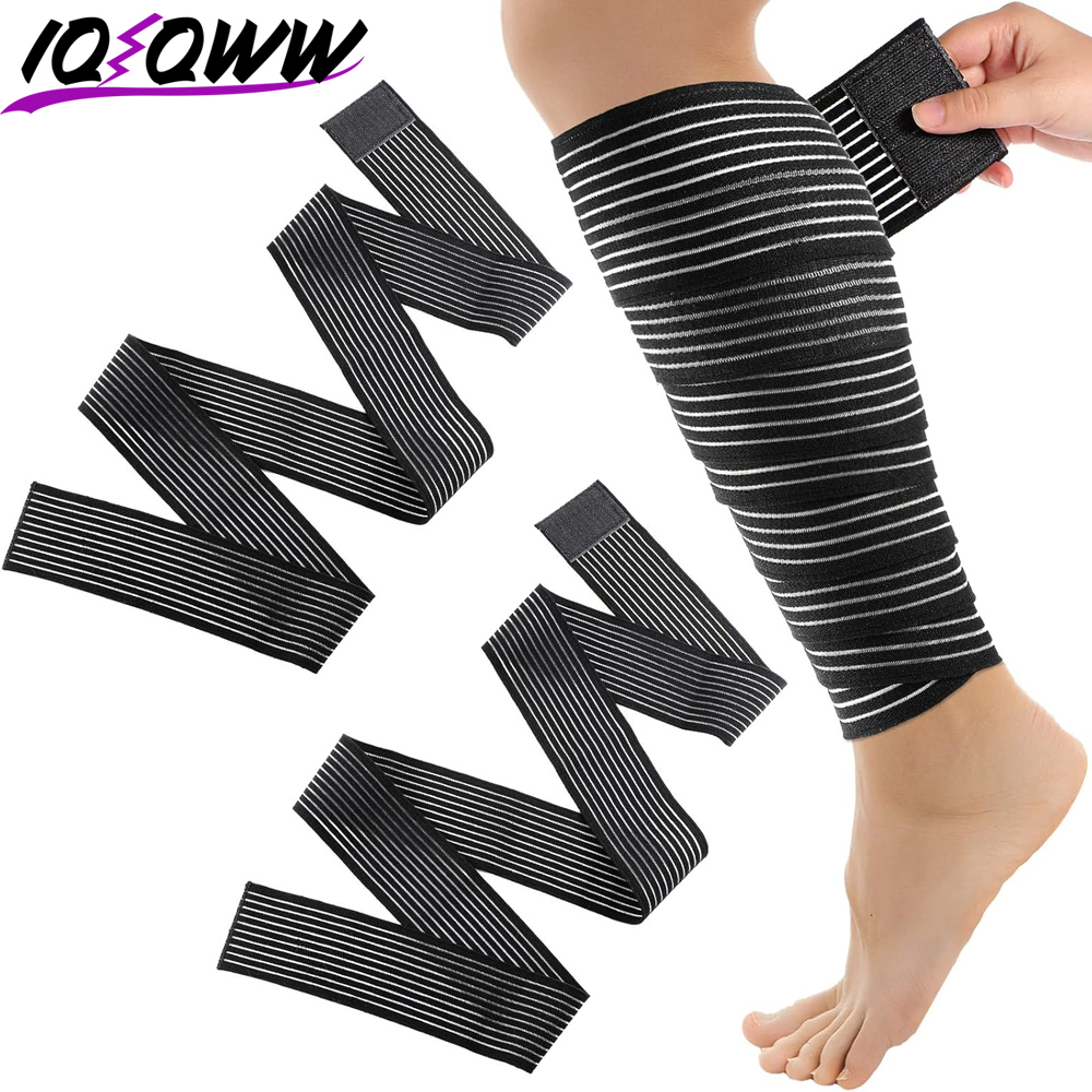 1 個 40-300 センチメートル圧縮包帯プロテクター膝サ - Compression Sleeve Calf のレビューと価格