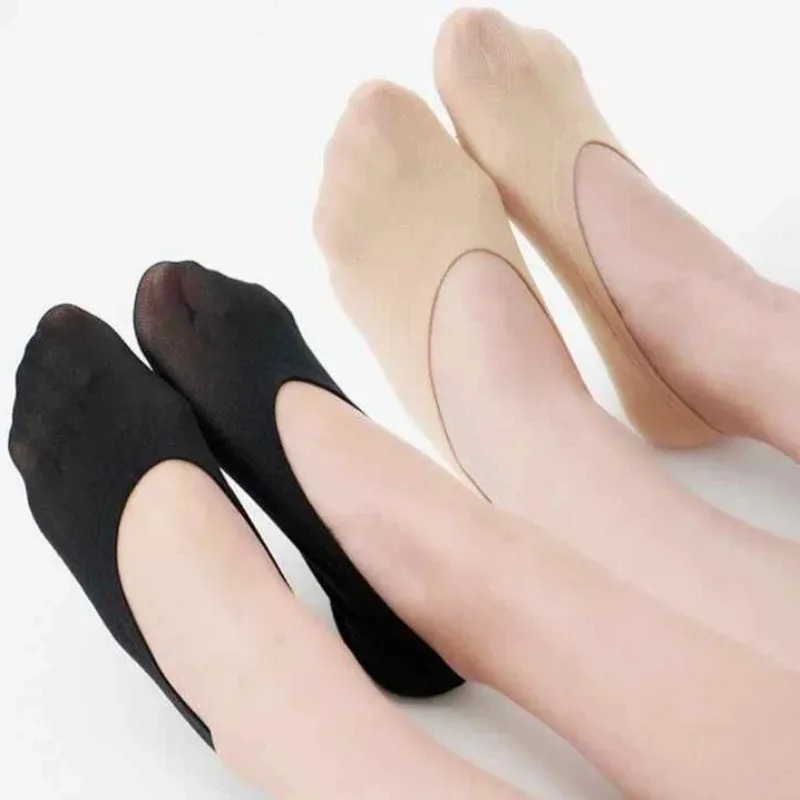 20/40枚入り 滑り止め付き ローカット インビジブルソッ - No Show Sock Women のレビューと価格