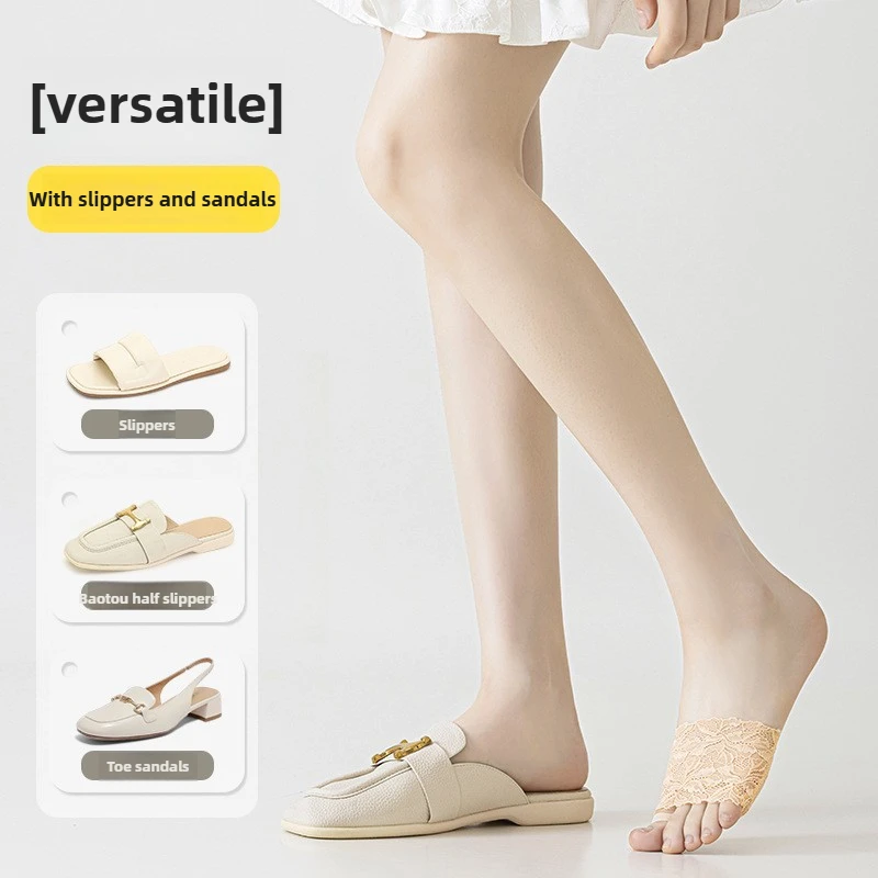 1-10 ペア女性レースローファーソックスノンスリップ目に見 - Invisibility Sock Loafer のレビューと価格