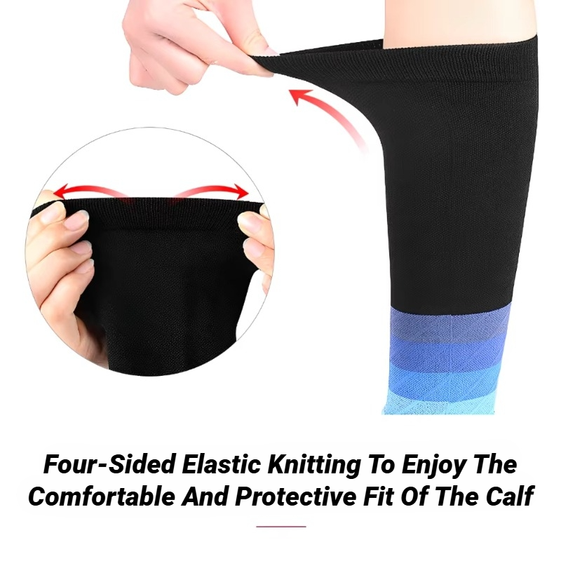 ふくらはぎ圧縮スリーブ スポーツソックス ロング圧力ストッキ - Compression Sleeve Calf のレビューと価格