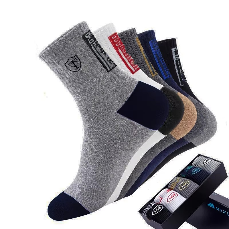 10ペア通気性コットンスポーツストッキング男性竹繊維秋と冬男 - Dress Sock Men のレビューと価格