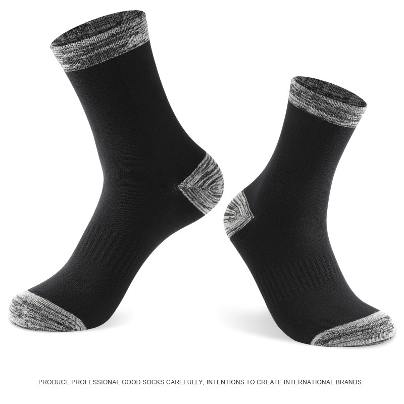 1/5 ペアメンズソックスパックオーバーサイズシンプルな多用 - Cotton Crew Sock Pack のレビューと価格