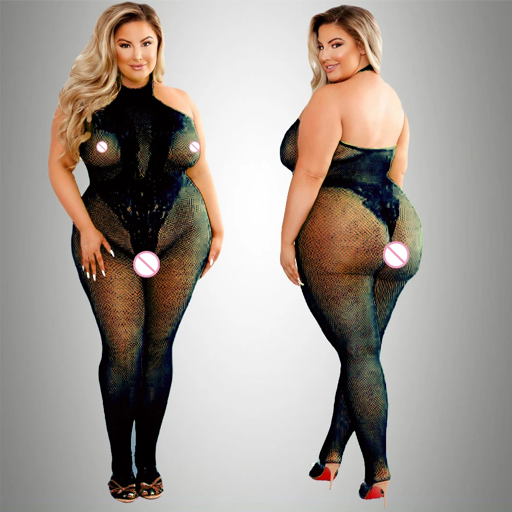 2024 プラスサイズ Bodystocking ホットボデ - Fishnet Stocking Women のレビューと価格
