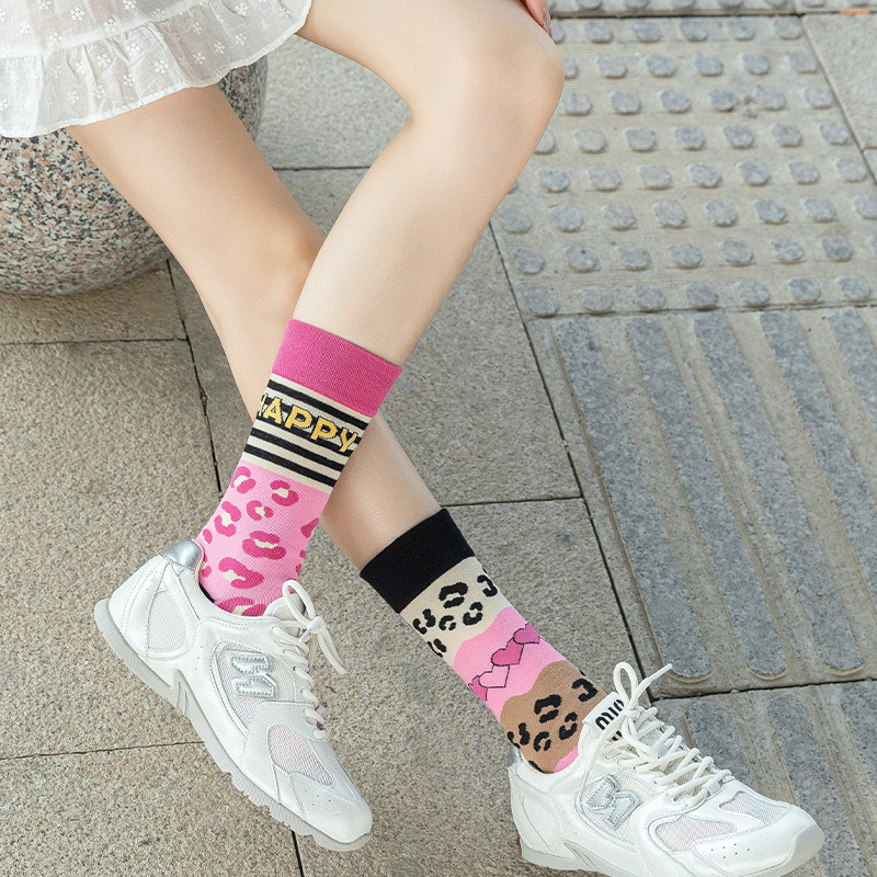 1 ペア男性女性靴下オリジナル AB 潮靴下カラフルな猫犬コ - Dress Sock Men のレビューと価格