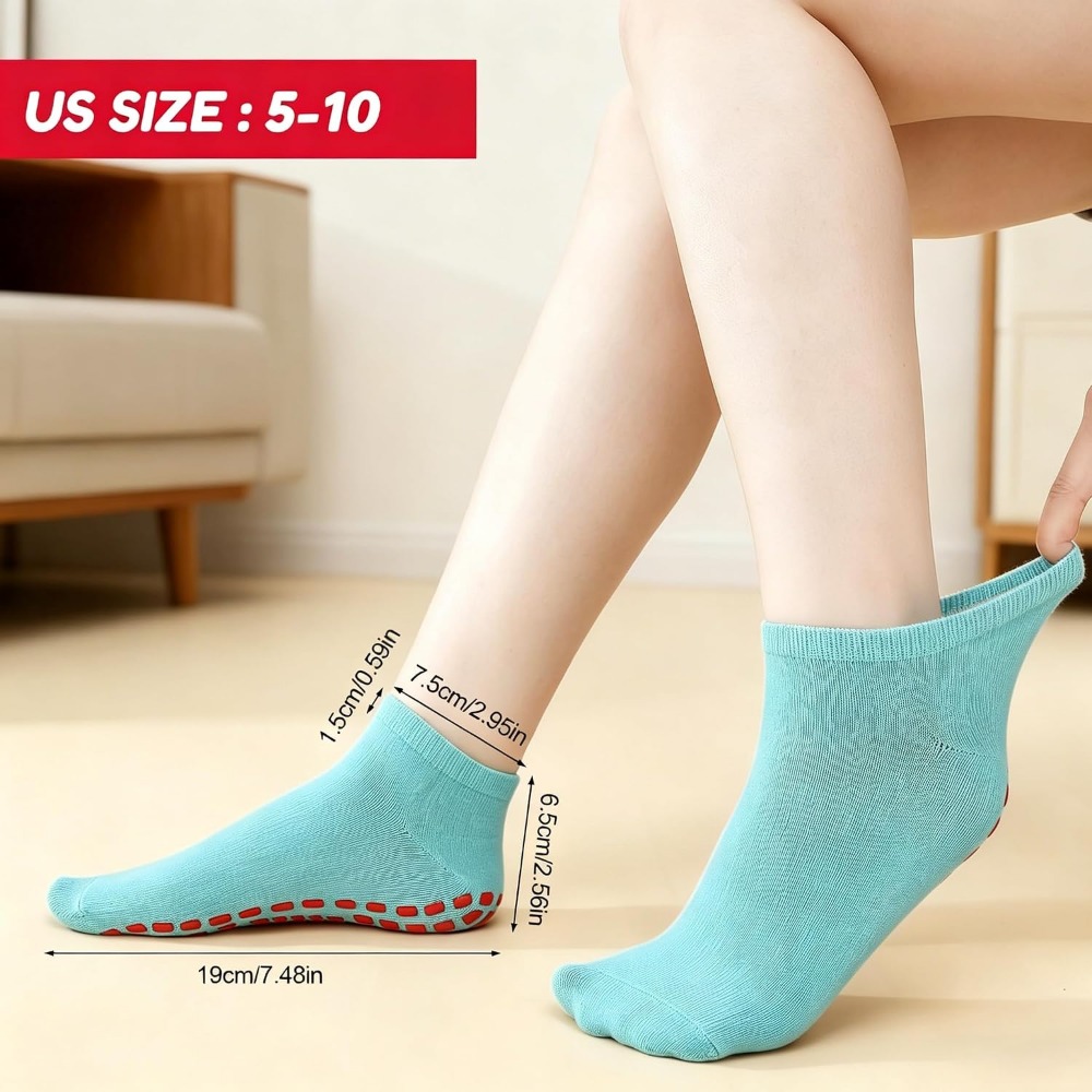 滑り止め付きヨガ＆ピラティスソックス（女性用） - Grip Sock Yoga のレビューと価格