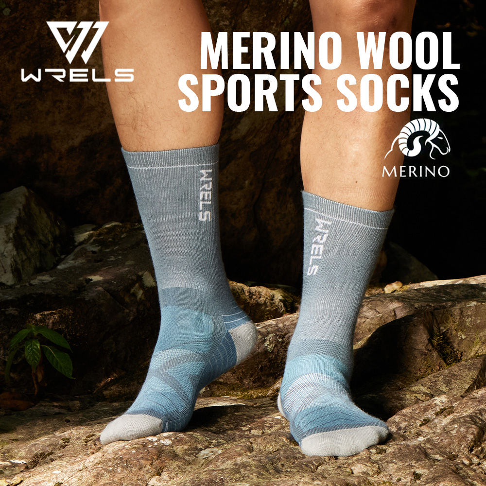 WRELS 1/2/3 メリノウールソックス サーマルウォー - Wool Hiking Sock のレビューと価格