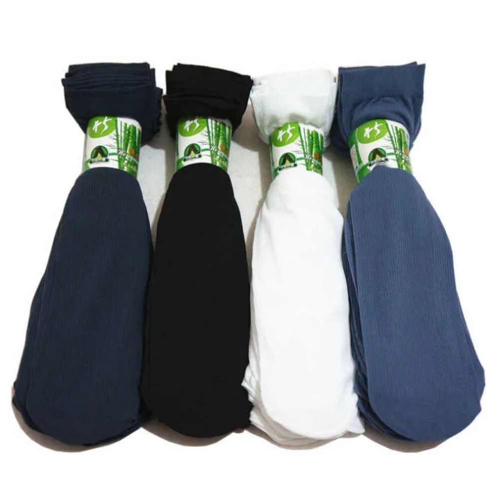 10足組 カジュアル 通気性 メンズ アイスシルクソックス  - Silk Sock Bamboo のレビューと価格