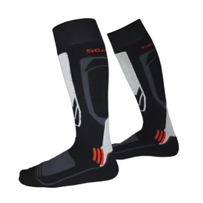 冬用サーマルスキーソックス厚く暖かいスポーツスノーボードサイ - Thermal Sock Winter のレビューと価格