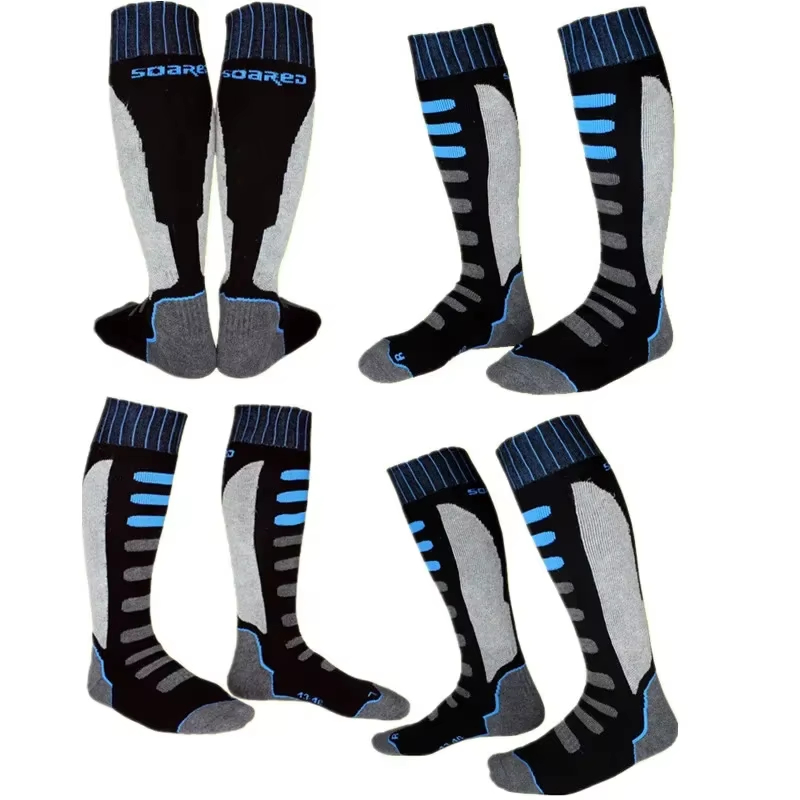 冬用サーマルスキーソックス厚く暖かいスポーツスノーボードサイ - Thermal Sock Winter のレビューと価格